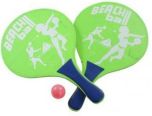 Beachbal Set Hout