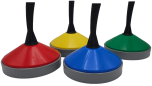 Curlingsteen Set Indoor (8 stenen, 2 kleuren)