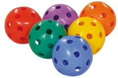 Gatenballen Gekleurd 9cm Set 6st.