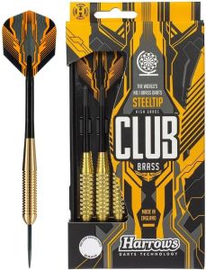 Dartpijlen Club Brass Set 3st.